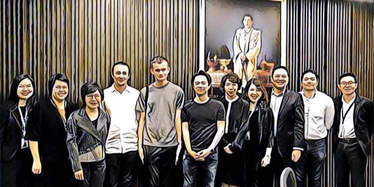 以太坊創辦人 Vitalik Buterin 與泰國證券交易委員會進行會談