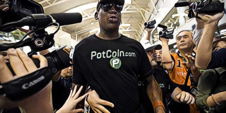 35386824_2186184341398870_5009789973067464704_n | 動區動趨-最具影響力的區塊鏈新聞媒體 【前NBA球星】Dennis Rodman加上大麻幣「Potcoin」,與歷史性的川金峰會搶版面