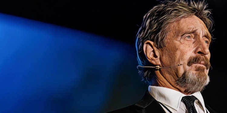 【爭議性人物｜John McAfee】聲稱受到多個死亡威脅，而取消出席區塊鏈會議