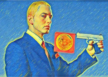 【饒舌天王｜Eminem】美國著名饒舌歌手阿姆在其新專輯中提及：每個人都在參與比特幣