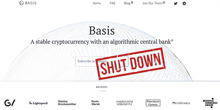 stablecoin-project-basis-is-shutting-down-and-returning-the-majority-of-capital-raised-to-investors-3 | 動區動趨-最具影響力的區塊鏈新聞媒體 監管下的悲歌,知名穩定幣「Basis」確認無法逃離美國證券法,正在關閉項目,將資金退還給投資人