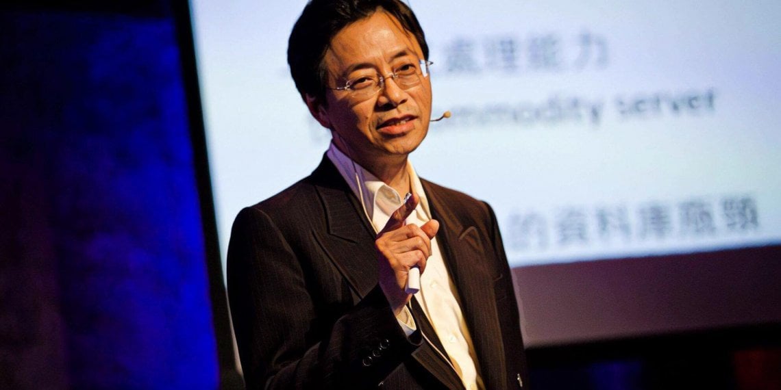 前行政院長張善政宣布準備參選總統，表示「政府單位不了解區塊鏈應用空間遠超越金融界」