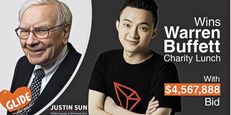 波場創辦人孫宇晨，以 457 萬美元標下巴菲特的一頓午餐：「這將是個互相理解的機會」