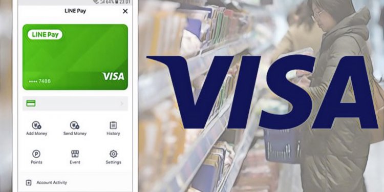 LINE Pay 與 VISA 宣布合作，將使用區塊鏈技術開發「新的金融服務」