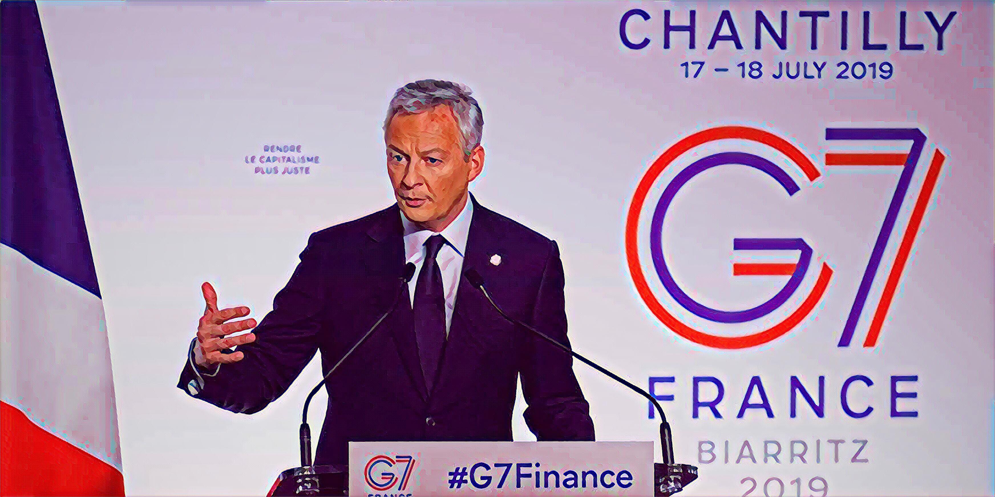七國集團（G7）財長會議：「我們不能接受企業在不受民主的控制下，發行自己的貨幣」