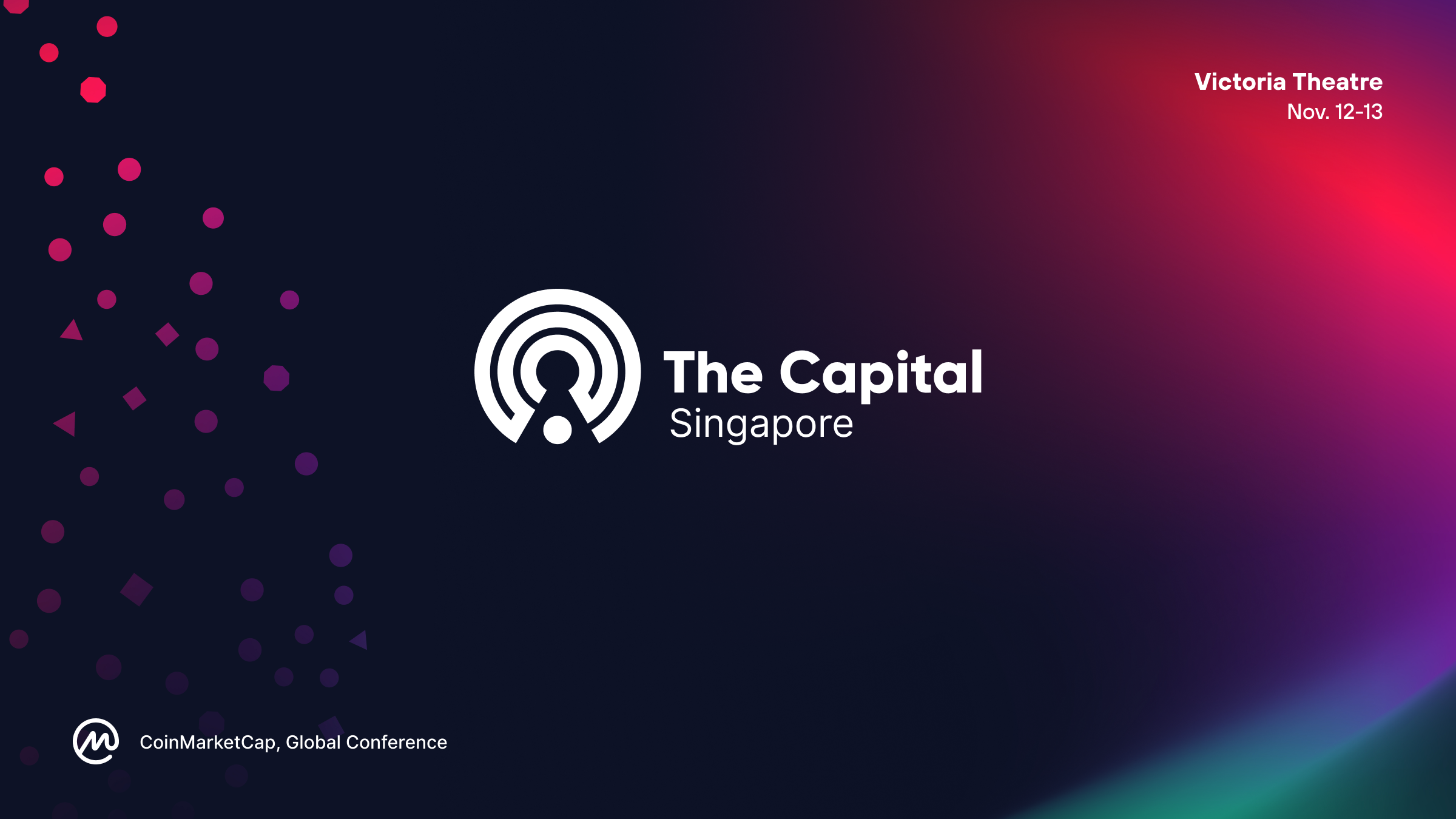 與 CoinMarketCap 的第一次接觸！新加坡舉辦首場國際論壇，揭開 CEO 的神秘面紗