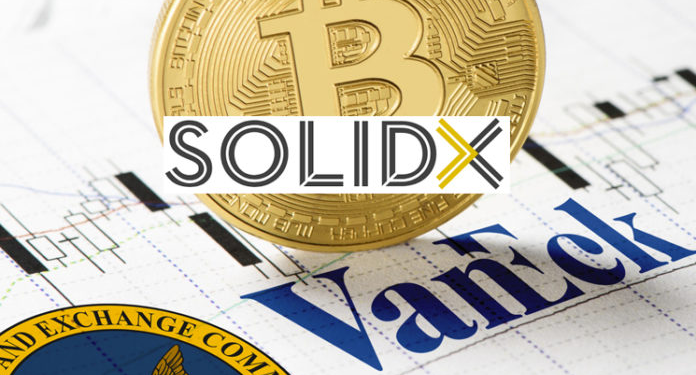 VanEck 和 SolidX 撤回比特幣 ETF 申請案
