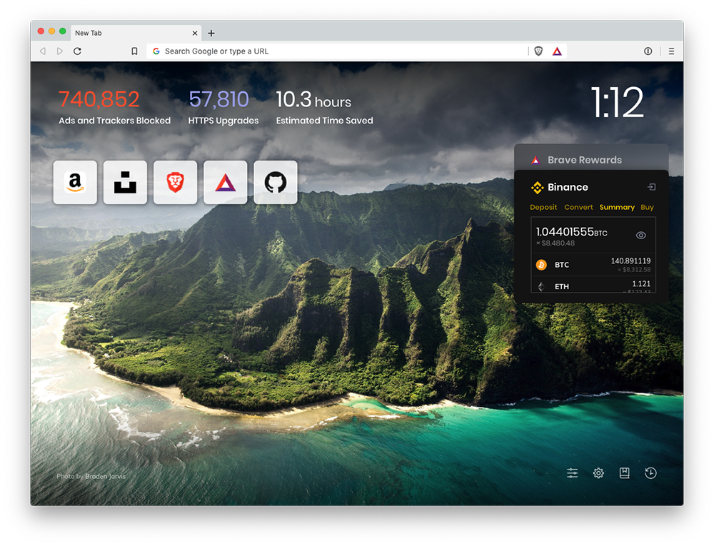 圖片來源：Brave 官網