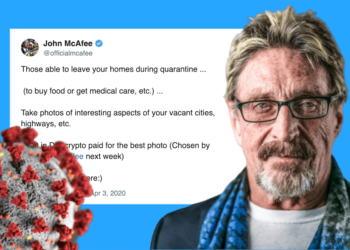 新冠肺炎｜悶壞了？億萬富豪 McAfee 發起街景攝影賽，500 DAI 作優勝獎勵