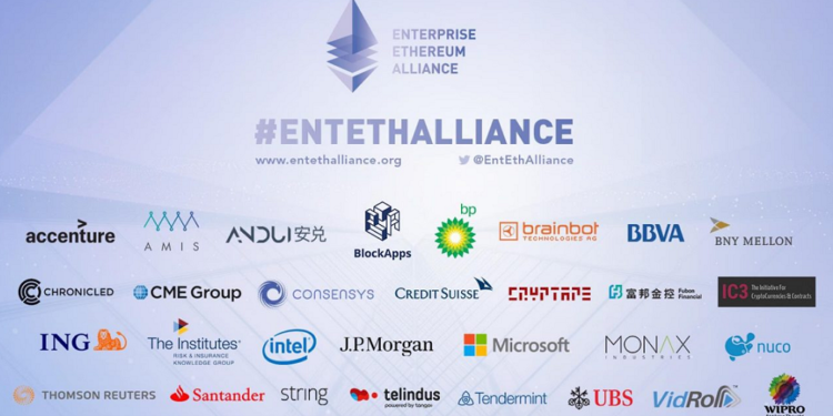 企業以太坊聯盟 Enterprise Ethereum Alliance EEA