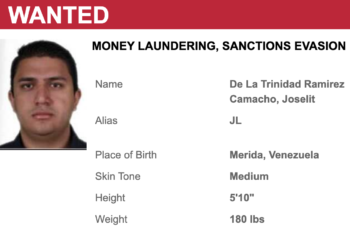 Petro｜美國政府「懸賞 1500 萬」通緝委內瑞拉石油幣負責人，涉嫌洗錢 走私毒品