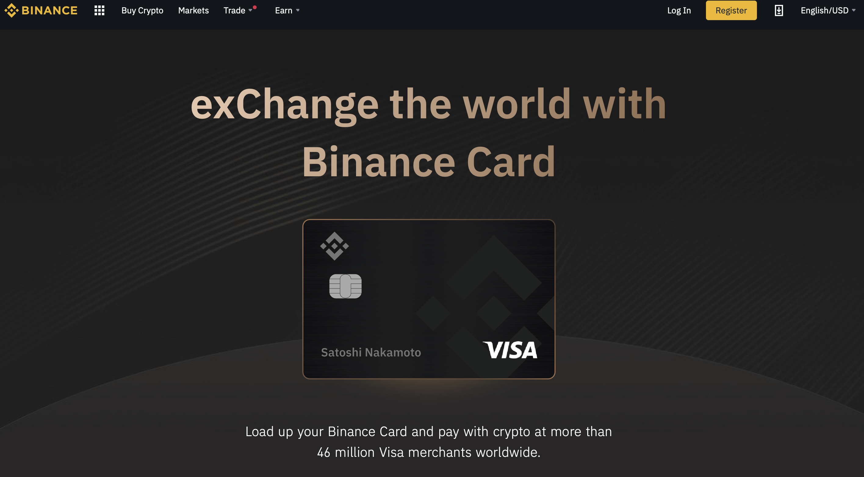 幣安加密貨幣金融卡 Binance Card 官網截圖 | 動區動趨-最具影響力的區塊鏈新聞媒體 幣安加密貨幣金融卡 Binance Card 官網截圖