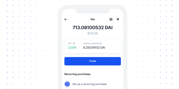 1_kvMqNVQXjauBOF3sNFTdnA | 動區動趨-最具影響力的區塊鏈新聞媒體 Coinbase 推出 DAI 年化 2% 持倉返利計畫,時值美債殖利率再創新低!