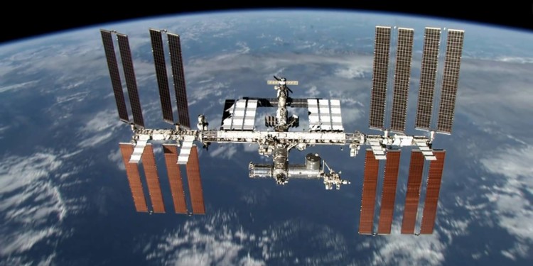 國際太空站 ISS。圖片來源：NASA