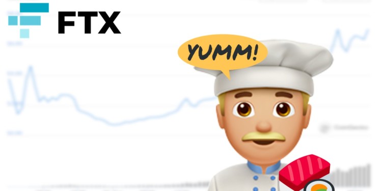 0lnhjklgyg2 | 動區動趨-最具影響力的區塊鏈新聞媒體 鎖倉達10億美元 SushiSwap “SUSHI” 今上線FTX,兩天暴漲 1000% DeFi 專家不看好?