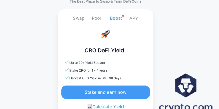Crypto.com也衝進場！分叉Uniswap推出「DeFi Swap」，以CRO支持流動性挖礦