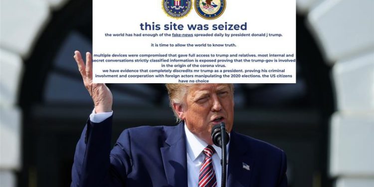 川普競選官網遭駭！駭客要求以「門羅幣」投票，要不要公開敏感資料