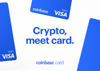 Coinbase ’VISA金融卡‘ 進軍美國！隨時隨地加密貨幣支付、提供 1% BTC 回饋
