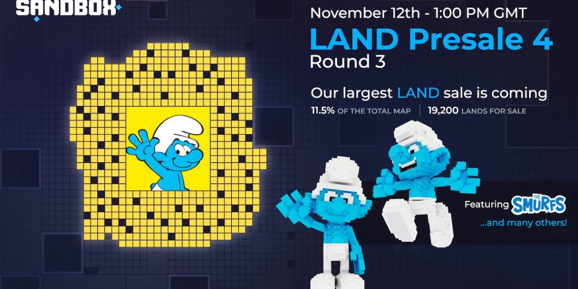 1_58mChoXRhlJQgqNm6FYfSg | 動區動趨-最具影響力的區塊鏈新聞媒體 虛擬世界遊戲|The Sandbox 土地預售最終章:一座藍色小精靈村莊