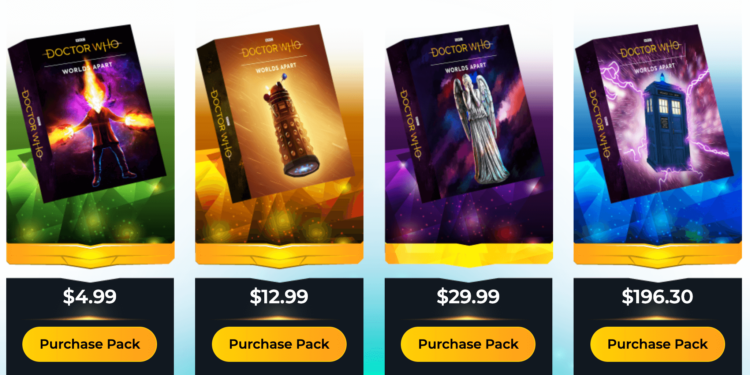 《超時空奇俠》BBC影集發行百種「NFT遊戲卡牌」！明年Q1將推出獨立交易市場