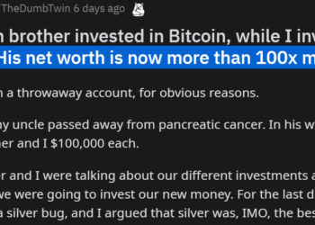 雙胞胎兄弟｜2013年各繼承300萬，一個買比特幣一個買白銀！白銀仔: 比賠錢還心痛，差100倍