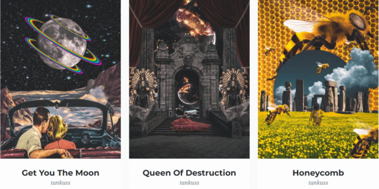 LATEST ARTWORKS SOLD | Source: CryptoArt.io | 動區動趨-最具影響力的區塊鏈新聞媒體 NFT藝術品交易額刷歷史紀錄!2020年12月「銷量820萬美元」,較前期增長超2倍