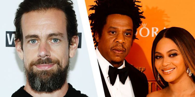 97d230090b1d5d51b1f2265f751aac3464-jack-dorsey-beyonce-jay-z.2x.rsocial.w600 | 動區動趨-最具影響力的區塊鏈新聞媒體 各出500顆比特幣!推特CEO和Jay-Z搭擋成立「₿trust基金會」,資助非洲、印度BTC生態