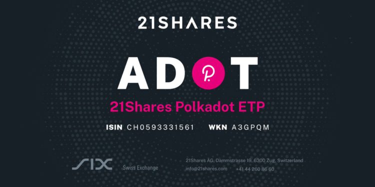 Polkadot｜彭博數據：高盛 摩根大通 瑞銀跟美林證券，都已進場一支「波卡ETP」