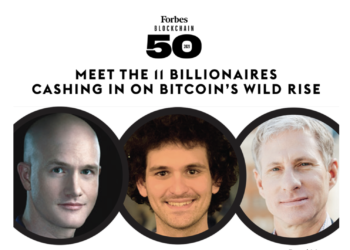 《富比世》加密貨幣「億萬富豪榜」：Coinbase執行長65億鎂稱冠，SBF CZ也入列