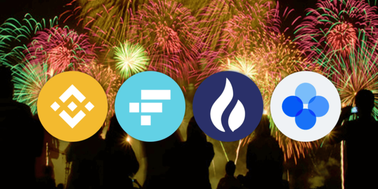中心化「交易所平台幣」本月大爆發！幣安 BNB 已漲 8 倍；FTT、火幣HT、OKEx皆超 3 倍