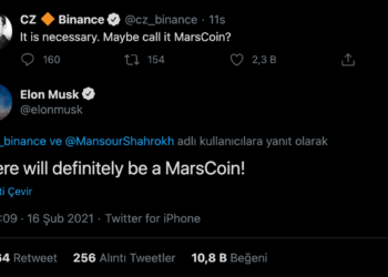 要發狗狗幣替代品？CZ建議馬斯克該創火星幣，同名Marscoin暴漲超過1000％！