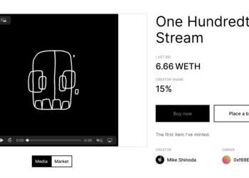 區塊鏈｜聯合公園「麥克篠田」拍賣首個「NFT音樂藝術品」，喊價已近 1.1 萬美元