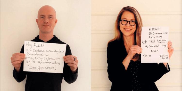 不甩華爾街！Coinbase「在Reddit辦問答」取代IPO路演，執行長：接觸散戶的好方法