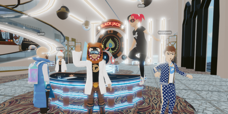Source: Decentral Games | 動區動趨-最具影響力的區塊鏈新聞媒體 區塊鏈虛擬世界 | Decentraland的賭場招「真人」迎賓員,創辦人: 沒靈魂的NPC很空虛