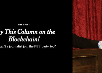 「記者不能一起玩嗎？」《紐時》加入 NFT 狂歡派對，報導喊 56 萬美元售出