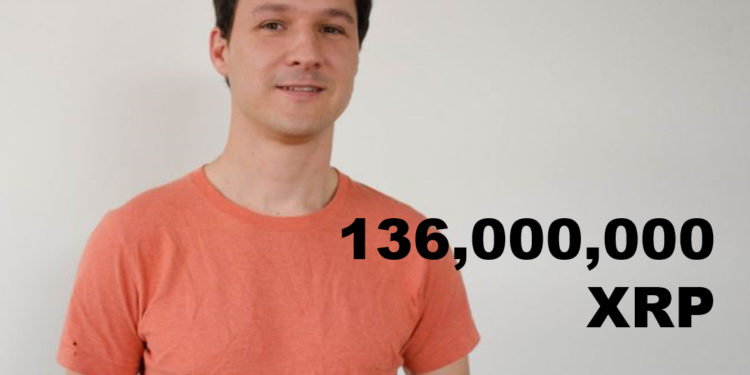 瑞波前CTO倒貨動態》Jed McCaleb兩週轉出「1.36億枚XRP」，錢包還剩3億枚