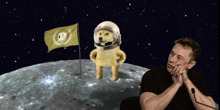 馬斯克：SpaceX火箭將載「狗狗幣」上月球，DOGE大漲32%，但今天是愚人節？