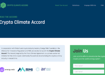 Ripple ConsenSys Coinshare join Crypto climate accord-2