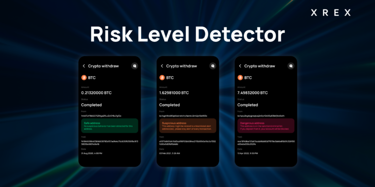 XREX Risk Level Detector | 動區動趨-最具影響力的區塊鏈新聞媒體 XREX觀點|台灣劃定《洗錢防制法》VASP範圍, 一文探究「加密貨幣反洗錢分析」世界