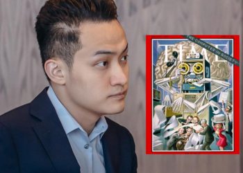 時代雜誌 | 孫宇晨標下「TIME封面 NFT」!《The Computer in Society》將接著被映射上波場