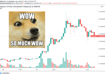 狗狗幣突破0.45！登第5大加密貨幣；Cardano創辦人：DOGE是泡沫，該退場了！