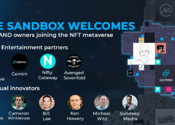 NFT》雙胞胎富翁、搖滾樂團入局The Sandbox買地；巨鯨藏家對CryptoPunk出價630萬鎂