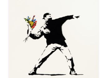 重磅！拍賣龍頭「蘇富比」首試比特幣、以太幣支付，於下週 Banksy 反戰名作拍賣會開放