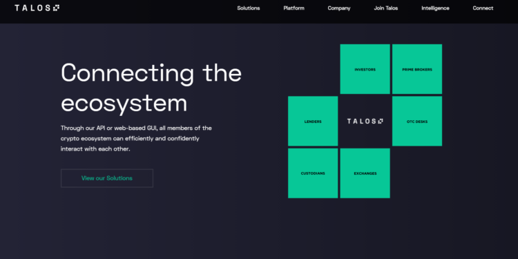 a16z 領投｜”Talos” A 輪募資獲注 4,000 萬美元：Paypal、富達、Galaxy Digital 等跟投
