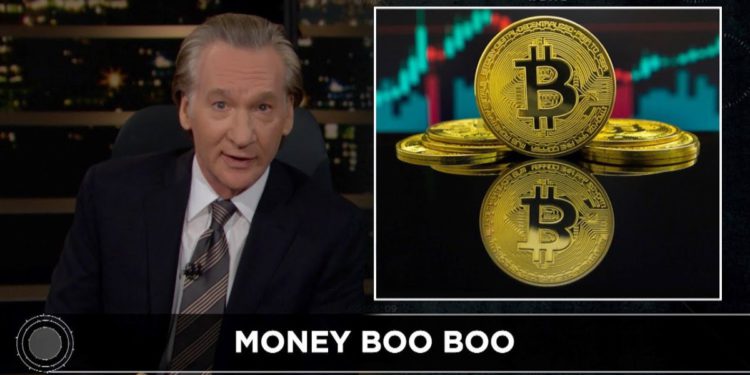 HBO脫口秀轟比特幣｜Bill Maher：加密貨幣是「龐氏騙局」，Tesla買幣在變相摧殘生態