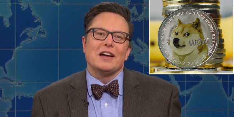 elon-musk-snl-dogecoin | 動區動趨-最具影響力的區塊鏈新聞媒體 馬斯克:正和「狗狗幣」開發者合作;推文連發安撫昨日怒火,Doge 飆漲 22%