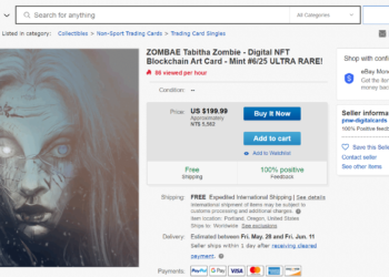 電商巨頭 eBay 搶先開放 NFT 交易！與Wax合作、美元計價，加密貨幣支付還在路上？