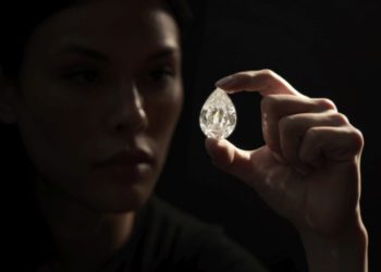 蘇富比創舉｜100克拉梨形稀有鑽石 “The Key” 拍賣，宣布「接受加密貨幣支付」