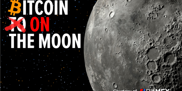 比特幣On The Moon！美國商業太空任務將送「1BTC實體幣」上月球，由BitMEX提供