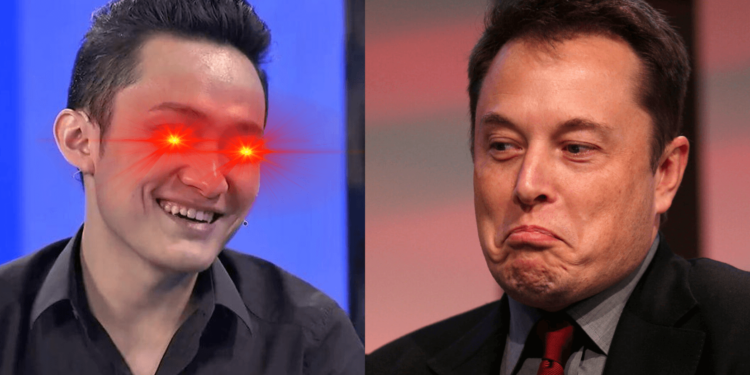 馬斯克發梗圖「比特幣讓人心碎」，孫宇晨喊接盤：我會買走你拋的所有 BTC